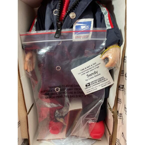 NIB 1998 Linda Steele Sandy US Postal Carrier Doll - Picture 3 of 8